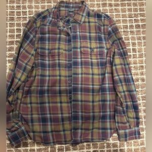 Todd Snyder Plaid Flannel Shirt